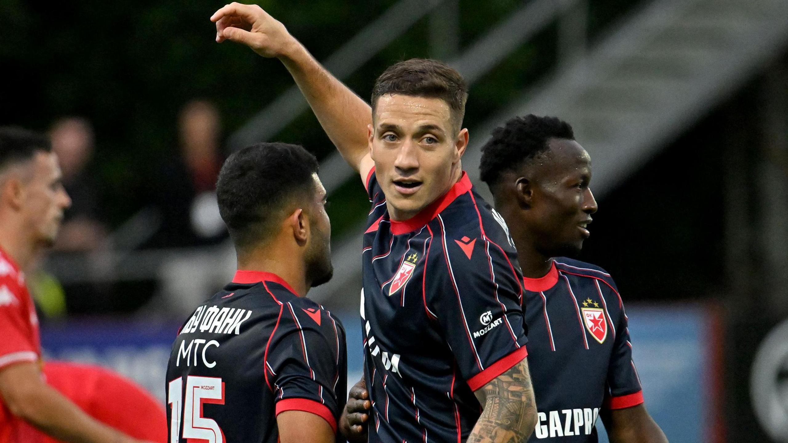 Larne FC 0-4 FK Crvena zvezda: Red Star cruise in Champions League